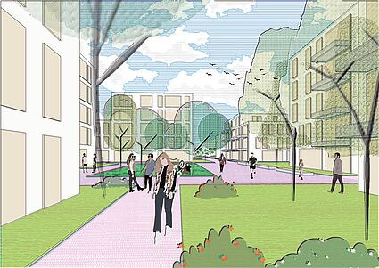 WB städtebaulicher Realisierungswettbewerb „Quartier Kleine Isar“, Schott-Areal Landshut