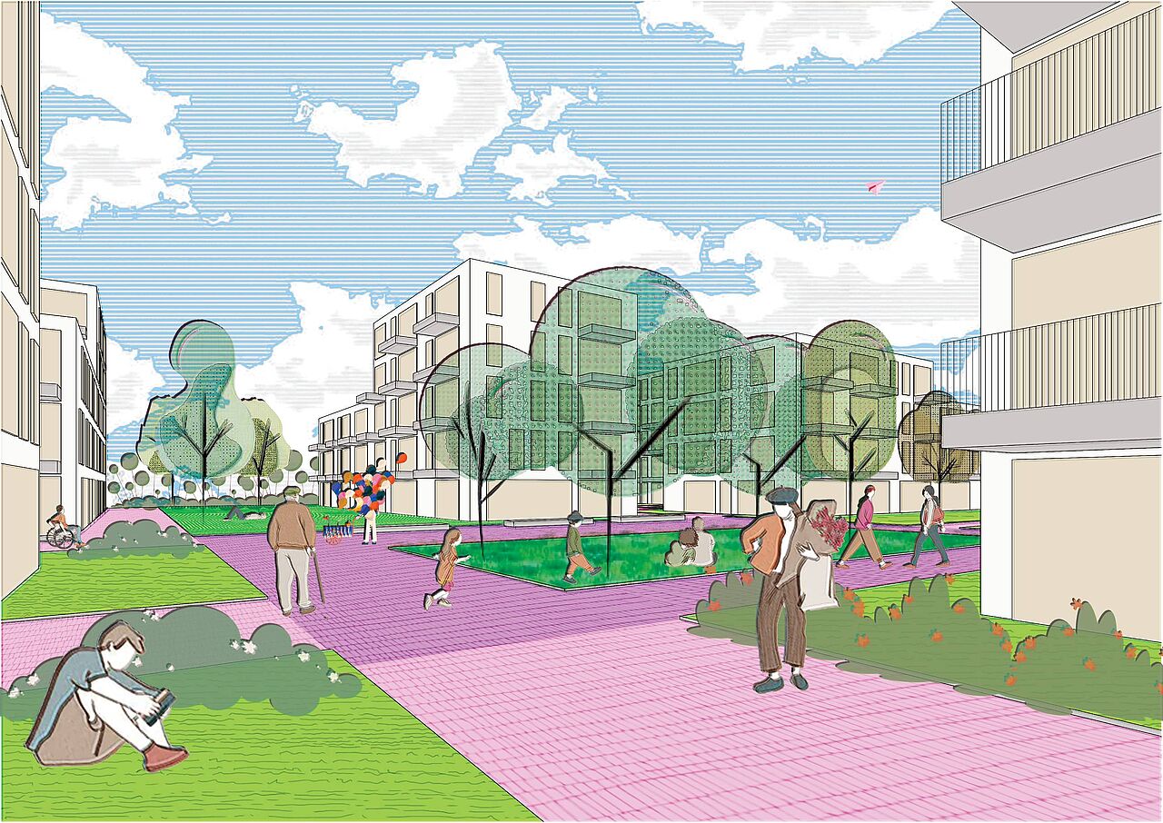 WB städtebaulicher Realisierungswettbewerb „Quartier Kleine Isar“, Schott-Areal Landshut